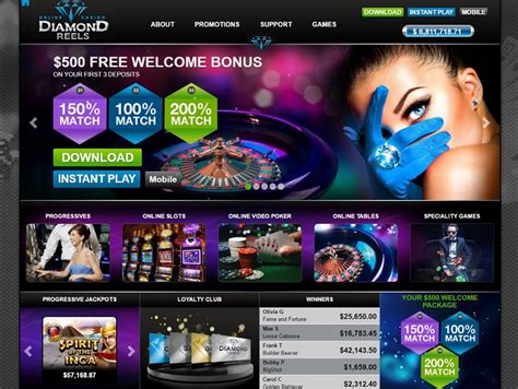 Diamond Reels Casino - A Sparkling Gaming Experience